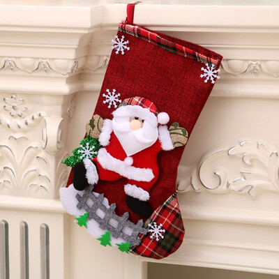 Christmas Socks Linen Large Size Christmas Stocking Gift Holders Holiday Party Christmas Fireplace Decorations For Children
Christmas Socks Linen Large Size Christmas Stocking Gift Holders Holiday Party Christmas Fireplace Decorations For Children
