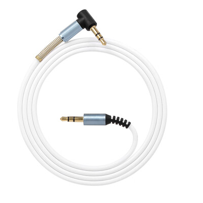 35mm Audio Cable Jack Male to Male 90 Degree Right Angle Stereo Car Phone Laptop Auxiliary Audio Extension CableWhite
35mm Audio Cable Jack Male to Male 90 Degree Right Angle Stereo Car Phone Laptop Auxiliary Audio Extension CableWhite