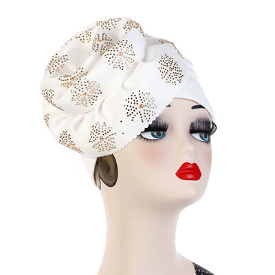 Women Floral Ruffle Turban Head Wrap Hot Drilling Flower Chemo Cap Hijab Head Scarf Hair Accessories
Women Floral Ruffle Turban Head Wrap Hot Drilling Flower Chemo Cap Hijab Head Scarf Hair Accessories