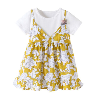 Summer Girl Dress Infant Kids Cartoon Floral Baby Girls Dress Clothes Sundress Casual Princess Dresses
Summer Girl Dress Infant Kids Cartoon Floral Baby Girls Dress Clothes Sundress Casual Princess Dresses
