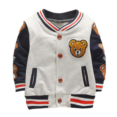 Children Jackets Kids Baseball Sweatshirt New Spring Autumn Baby Outwear Boys Coat Children Girls Clothes 1-4Y
Children Jackets Kids Baseball Sweatshirt New Spring Autumn Baby Outwear Boys Coat Children Girls Clothes 1-4Y