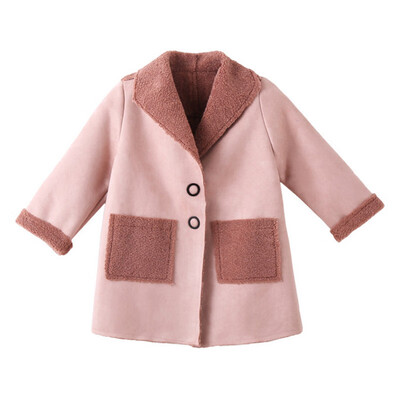 Baby Girl Warm Autumn Winter Coat Jackets Solid Fashion Children Outerwear Clothes With Pockets
Baby Girl Warm Autumn Winter Coat Jackets Solid Fashion Children Outerwear Clothes With Pockets