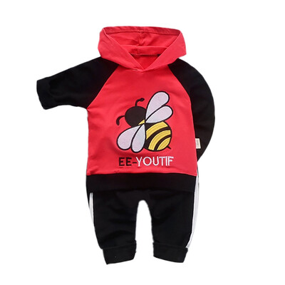Autumn Set Baby Boys Girls Long Sleeve Bee Pattern Hoodie Sweatshirt TopsPants Trouser Costume Set
Autumn Set Baby Boys Girls Long Sleeve Bee Pattern Hoodie Sweatshirt TopsPants Trouser Costume Set