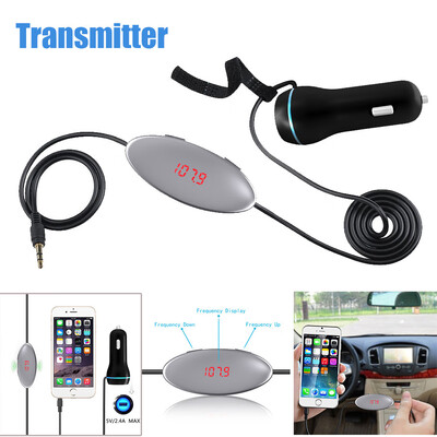 〖Follure〗F27 35MM Wireless FM Transmitter Radio Car Kit for Smartphone Audio MP3 Player
〖Follure〗F27 35MM Wireless FM Transmitter Radio Car Kit for Smartphone Audio MP3 Player