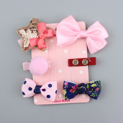 Girls Hair Clips Cute Cartoon Bow Design Barrettes Children Princess Hair Accessories
Girls Hair Clips Cute Cartoon Bow Design Barrettes Children Princess Hair Accessories