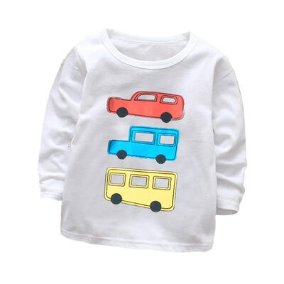 Casual Boys Girls Autumn Spring Cartoon Cotton T-shirt Children Clothes Baby Long Sleeve Tops Tees Blouse
Casual Boys Girls Autumn Spring Cartoon Cotton T-shirt Children Clothes Baby Long Sleeve Tops Tees Blouse