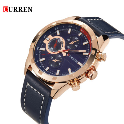 CURREN 2016 Brand Luxury Quartz Mens Watches PU Leather 30M Water-resistant Casual Sports Style Man Wristwatch Business Watch for
CURREN 2016 Brand Luxury Quartz Mens Watches PU Leather 30M Water-resistant Casual Sports Style Man Wristwatch Business Watch for