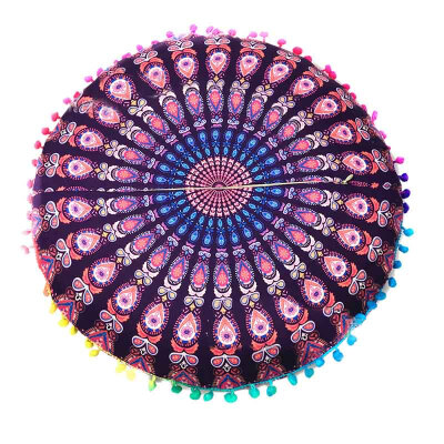 43 43 CM Round Indian Mandala Floor Round Bohemian Pillows Case Color Pillow Cover Textile Pillow Slip
43 43 CM Round Indian Mandala Floor Round Bohemian Pillows Case Color Pillow Cover Textile Pillow Slip