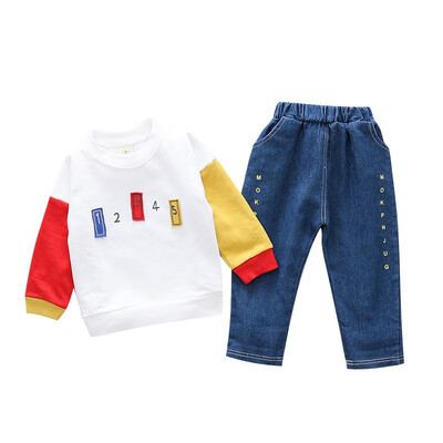 Fashion Suit 2PCS 0-5Y Children Sets Baby Boys Wear Cotton Kids Clothing Long Sleeves Shark Print Sweatshirt Tops Trousers
Fashion Suit 2PCS 0-5Y Children Sets Baby Boys Wear Cotton Kids Clothing Long Sleeves Shark Print Sweatshirt Tops Trousers