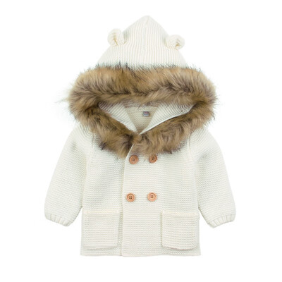 0-24M 2019 Winter Newborn Baby Girl Sweater Clothes Child Fashion Hooded Fur collar Sweater Jacket Cardigan Infant Girl Clothes
0-24M 2019 Winter Newborn Baby Girl Sweater Clothes Child Fashion Hooded Fur collar Sweater Jacket Cardigan Infant Girl Clothes