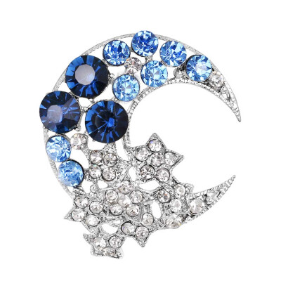 Girl Brooch Elegant Moon Chic Rhinestone Popular Gift Star Gorgeous Pin Lady Scarf Hat Bling Modern Crescent
Girl Brooch Elegant Moon Chic Rhinestone Popular Gift Star Gorgeous Pin Lady Scarf Hat Bling Modern Crescent