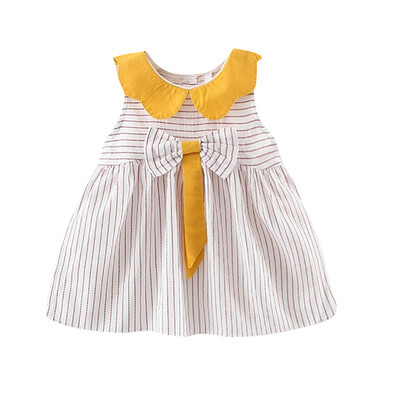 1-5T Summer Casual Baby Girls Stripe Pattern Sleeveless Dress Kids Toddler Pageant Cotton Sundress
1-5T Summer Casual Baby Girls Stripe Pattern Sleeveless Dress Kids Toddler Pageant Cotton Sundress
