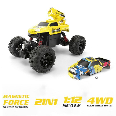 112 RC Car 4WD Toy Cars 2 in 1 Desert Buggy Car Off Road RC Car 24GHz High Speed RC Car All Terrain Vehicles Truggy Electric Cli
112 RC Car 4WD Toy Cars 2 in 1 Desert Buggy Car Off Road RC Car 24GHz High Speed RC Car All Terrain Vehicles Truggy Electric Cli