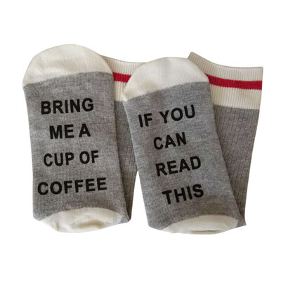 EFINNY Funny Warm Spring Socks Unisex IF YOU CAN READ THIS BRING ME A BEER Letter Printed Fashion Socks Cotton Socks TY79
EFINNY Funny Warm Spring Socks Unisex IF YOU CAN READ THIS BRING ME A BEER Letter Printed Fashion Socks Cotton Socks TY79