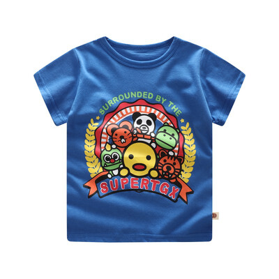 2018 Summer Toddler Kids Candy Color Tees Cartoon Cotton Baby Boys Girls T-shirts Short Sleeve Casual Clothing 0-5T
2018 Summer Toddler Kids Candy Color Tees Cartoon Cotton Baby Boys Girls T-shirts Short Sleeve Casual Clothing 0-5T