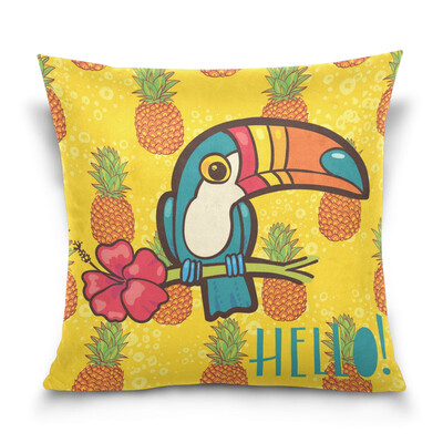 ALAZA 16 X 16 inch Pillow Case Decorative Cushion Cover Bird Toucan Pattern Pillowcase
ALAZA 16 X 16 inch Pillow Case Decorative Cushion Cover Bird Toucan Pattern Pillowcase