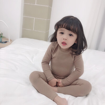 Children Autumn Toddler Girls Clothing Solid Color Suit Printing Home Service Cotton Soft Two-piece Pajamas girls Suits
Children Autumn Toddler Girls Clothing Solid Color Suit Printing Home Service Cotton Soft Two-piece Pajamas girls Suits