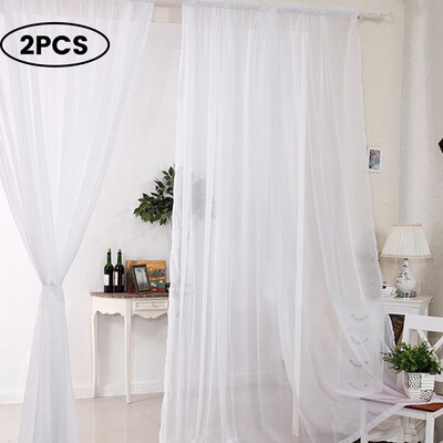 24PCS Top Voile Net Panels Voiles Window Curtains Pair Rod Various Sizes & Colourswhitegrey
24PCS Top Voile Net Panels Voiles Window Curtains Pair Rod Various Sizes & Colourswhitegrey