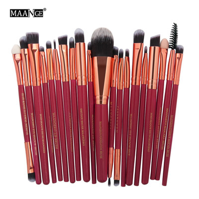 20pcs Makeup Brushes Set Powder Foundation Eye Shadow Eyeliner Lip Brush Tool Cosmetic MKXJ
20pcs Makeup Brushes Set Powder Foundation Eye Shadow Eyeliner Lip Brush Tool Cosmetic MKXJ