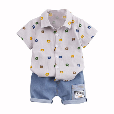 baby clothes Summer Baby Boys Clothes Casual Short Sleeve Cartoon Animal Print T-shirt TopsShorts 2pcs kids clothes
baby clothes Summer Baby Boys Clothes Casual Short Sleeve Cartoon Animal Print T-shirt TopsShorts 2pcs kids clothes