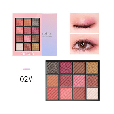 12 Color Natural Eyeshadow Palette Make up Palette Shimmer Nature Glow Eye Shadow Set Cosmetics
12 Color Natural Eyeshadow Palette Make up Palette Shimmer Nature Glow Eye Shadow Set Cosmetics