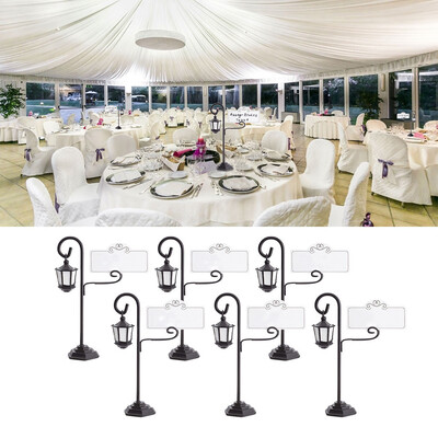 Gobestart Street Lamp Place Card Name Holders Table Number Decoration Wedding Favors
Gobestart Street Lamp Place Card Name Holders Table Number Decoration Wedding Favors
