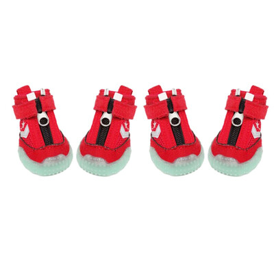 4 PcsSets Luminous Pet Dogs Autumn Winter Reflective Boots Waterproof Warm Comfortable Shoes Dogs Paw Protector
4 PcsSets Luminous Pet Dogs Autumn Winter Reflective Boots Waterproof Warm Comfortable Shoes Dogs Paw Protector