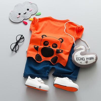 Summer Baby Boys Cotton Short Sleeve Sets Animal Panda Small Fish Print Tops Blouse T-shirtsShorts Casual Breathable Outfits
Summer Baby Boys Cotton Short Sleeve Sets Animal Panda Small Fish Print Tops Blouse T-shirtsShorts Casual Breathable Outfits