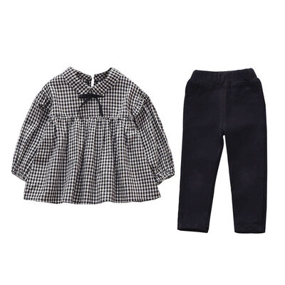Baby Clothes Set For Girl Long Sleeve Kid Girl Clothing Sets Plaid Blouse TopPants 2pcs Baby Girl Clothes Princess
Baby Clothes Set For Girl Long Sleeve Kid Girl Clothing Sets Plaid Blouse TopPants 2pcs Baby Girl Clothes Princess