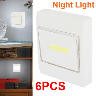 136PCS 3W COB LED Wall Switch Wireless Closet Cordless Night Light For Kitchen Cabinet Closet Lamp
136PCS 3W COB LED Wall Switch Wireless Closet Cordless Night Light For Kitchen Cabinet Closet Lamp