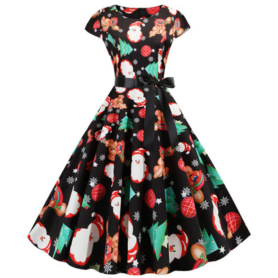 Tailored Women Vintage Short Sleeve Christmas 1950s Housewife Evening Party Prom Dress
Tailored Women Vintage Short Sleeve Christmas 1950s Housewife Evening Party Prom Dress