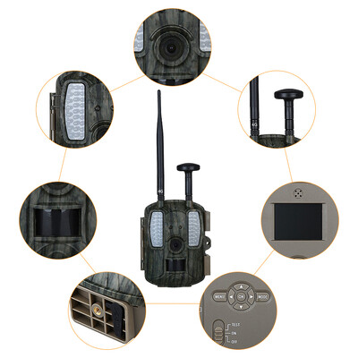 4G GPS Photo Traps HD Waterproof IP66 Infrared Night Vision Game Trail Hunting Scouting Ghost Camera Take 12MP Image 1080P Video
4G GPS Photo Traps HD Waterproof IP66 Infrared Night Vision Game Trail Hunting Scouting Ghost Camera Take 12MP Image 1080P Video