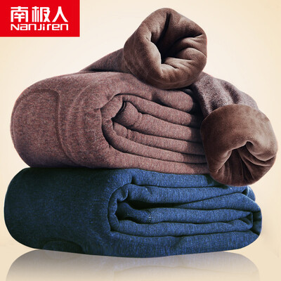 Antarctic Nanjiren warm pants mens color spinning wool double knee pads patch plus velvet thickening leggings single piece long pants slim trousers men Tibetan blue XXL
Antarctic Nanjiren warm pants mens color spinning wool double knee pads patch plus velvet thickening leggings single piece long pants slim trousers men Tibetan blue XXL