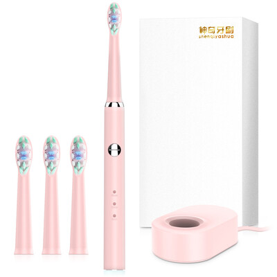 Magic Toothbrush S1 Sonic electric toothbrush send 4 brush head Wireless induction charging 31 days long continuous sound vibration deep cleaning blue
Magic Toothbrush S1 Sonic electric toothbrush send 4 brush head Wireless induction charging 31 days long continuous sound vibration deep cleaning blue