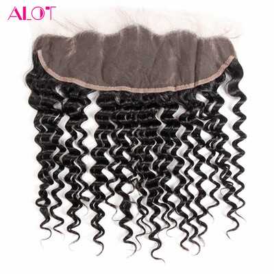 ALot Hair Brazilian Deep Wave Lace Frontal Closure 13x4 Ear To Ear Human Hair Frontal With Baby Hair Free Part Closure
ALot Hair Brazilian Deep Wave Lace Frontal Closure 13x4 Ear To Ear Human Hair Frontal With Baby Hair Free Part Closure