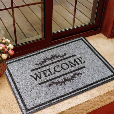 Lidimei LIDIMEI Caiyao gray black PVC cord ring welcome door mat 45 75cm waterproof black rubber sole
Lidimei LIDIMEI Caiyao gray black PVC cord ring welcome door mat 45 75cm waterproof black rubber sole