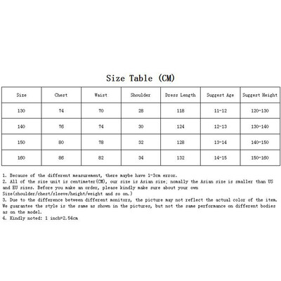 9Colors Girls Princess Dress Teenage kids Weddings Clothes Evening Formal Gown Party Clothing
9Colors Girls Princess Dress Teenage kids Weddings Clothes Evening Formal Gown Party Clothing