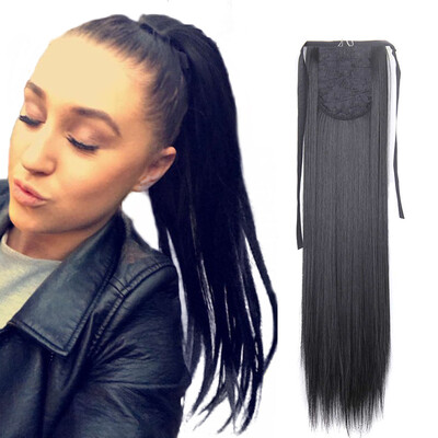 22" Silky Straight 15 Colors Synthetic Hair Ribbon Drawstring Ponytail Pieces Extension
22" Silky Straight 15 Colors Synthetic Hair Ribbon Drawstring Ponytail Pieces Extension
