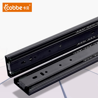 Cobbe drawer track rail wardrobe three-section rail black steel section 2 only 45cm18 inch
Cobbe drawer track rail wardrobe three-section rail black steel section 2 only 45cm18 inch