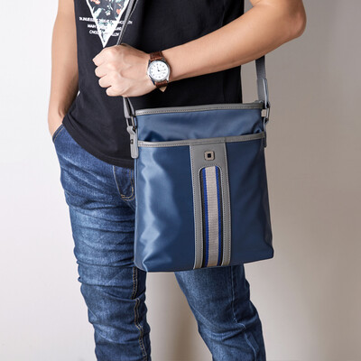 Kou a Cnoles fashion men&39s bag business casual shoulder bag men&39s nylon slung backpack men&39s waterproof Oxford canvas bag W128 blue
Kou a Cnoles fashion men&39s bag business casual shoulder bag men&39s nylon slung backpack men&39s waterproof Oxford canvas bag W128 blue
