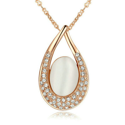 Yoursfs® 18K Rose Gold Plated Love Pendant Opal Necklace 2014 New Arrival Fashion Jewelry
Yoursfs® 18K Rose Gold Plated Love Pendant Opal Necklace 2014 New Arrival Fashion Jewelry