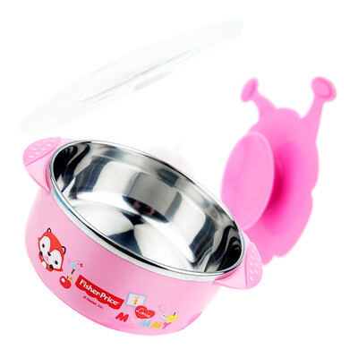 American Fisher childrens tableware baby water injection type stainless steel insulation bowl with suction cup 320ML pink newborn
American Fisher childrens tableware baby water injection type stainless steel insulation bowl with suction cup 320ML pink newborn