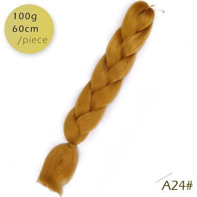 AISI HAIR 100gpcs 24inch Kanekalon Jumbo Braids Hair Ombre Two Tone Colored Synthetic Hair for Dolls Crochet Hair
AISI HAIR 100gpcs 24inch Kanekalon Jumbo Braids Hair Ombre Two Tone Colored Synthetic Hair for Dolls Crochet Hair