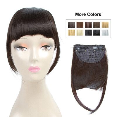 Fashion Clip On Bangs Brown Fringe Hair Extensions Synthetic Hairpieces Clips in Hair Bang False Short Flat Bangs Two Side
Fashion Clip On Bangs Brown Fringe Hair Extensions Synthetic Hairpieces Clips in Hair Bang False Short Flat Bangs Two Side