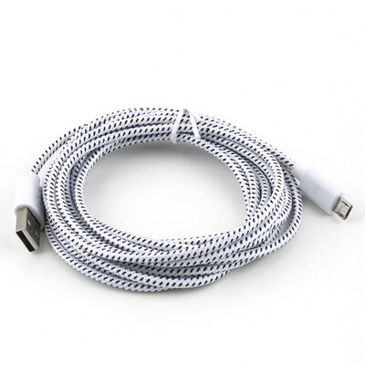 3М/10 футов пеньковой веревки micro USB зарядное синхронизации данных кабель для сотового телефона
3М/10 футов пеньковой веревки micro USB зарядное синхронизации данных кабель для сотового телефона