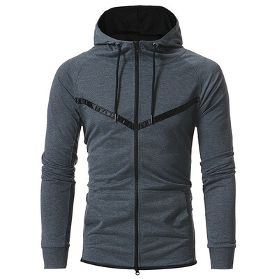 2017 Autumn and Winter New Arrival Men's Sports Hoodie Casual Cultivation Zippers Hooded Cardigan Sweatshirts
2017 Autumn and Winter New Arrival Men's Sports Hoodie Casual Cultivation Zippers Hooded Cardigan Sweatshirts