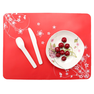 Silicone PlacematsPattern Table Mat Waterproof Kids Placemat Resistant Silicone Mat for Kitchen Dining TableRamdon Color
Silicone PlacematsPattern Table Mat Waterproof Kids Placemat Resistant Silicone Mat for Kitchen Dining TableRamdon Color