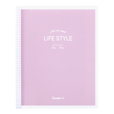 Guangbo GuangBo 40 B5 loose-leaf notebook small fresh stationery notebook upgrade section purple GBH16833
Guangbo GuangBo 40 B5 loose-leaf notebook small fresh stationery notebook upgrade section purple GBH16833
