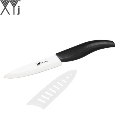 XYj Brand New Arrival Black Handle Kitchen Knife For 4" Utility Ceramic Knife With Cover Good Quality Cooking Tools Hot Selling
XYj Brand New Arrival Black Handle Kitchen Knife For 4" Utility Ceramic Knife With Cover Good Quality Cooking Tools Hot Selling