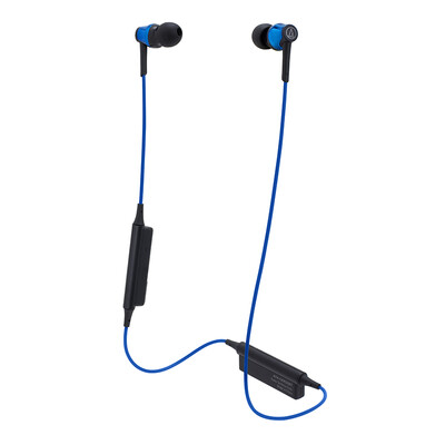 Audio-technica ATH-CKR35BT Sports Bluetooth In-Ear Headphones Blue Mobile Phone Headset Earphone Ear
Audio-technica ATH-CKR35BT Sports Bluetooth In-Ear Headphones Blue Mobile Phone Headset Earphone Ear